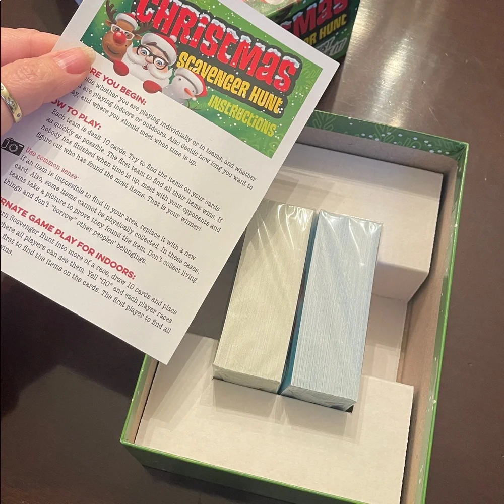 Christmas Scavenger Hunt Game